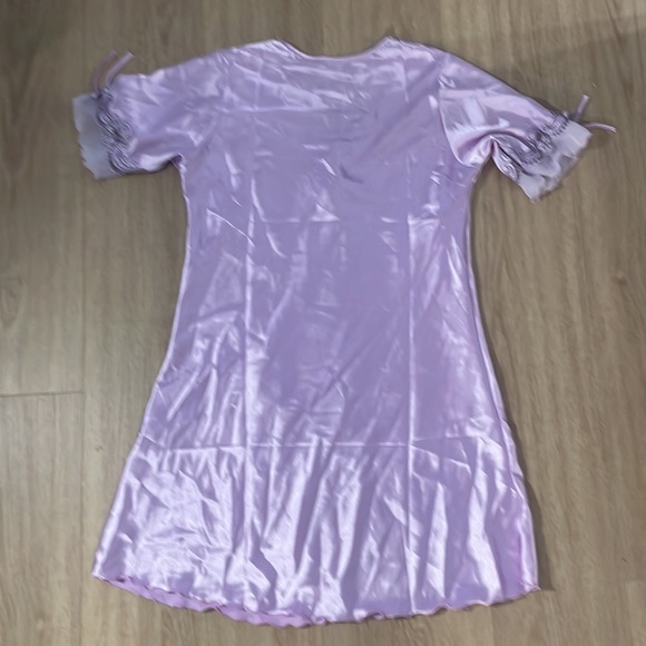 NWOT Short Sleeve Purple Nightgown - Picture 2 of 4